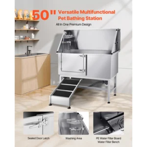 Stainless Steel Dog Washing Station