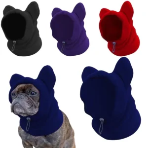 High Quality Soft Dog's Fleece Bat Hat