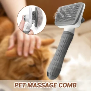 Self-Cleaning Slicker Brush